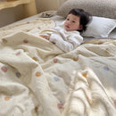 GobekUsa Kids Cartoon Printed Cooling Summer Blanket - Soft Lightweight Comforter