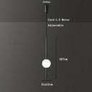 GobekUsa Gold Pendant Light, Modern 1-Light Ceiling Fixture for Bedroom and Living Room