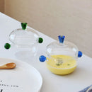 GobekUsa Glass Bowl Set: Multifunctional Food Storage, Salad, Dessert Bowl, Simmer Pot, Stew Bowls