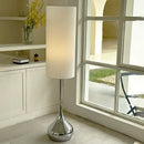 GobekUsa Cream Fabric Shade LED Floor Lamp | Nordic Minimalist Style for Bedroom & Living Room