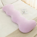 GobekUsa Ice Cream Wavy Soft Plush Pillow for Girls Bedroom & Sofa