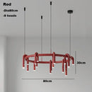 GobekUsa Circular Ring Pendant Lights - LED Chandelier for Home Living Room & Restaurant