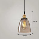 GobekUsa Glass Ball Pendant Lights for Modern Dining Room, Kitchen, and Living Room