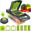 GobekUsa 3-in-1 Vegetable Slicer Cutter Grater with Basket - Kitchen Essential