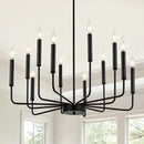 GobekUsa Industrial Retro Chandelier for Dining Room and Kitchen Lighting