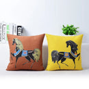 GobekUsa Cotton Linen Sofa Pillowcase, Cushion Cover for Home Decor