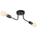 GobekUsa Industrial Chandelier: Modern Wrought Iron LED Ceiling Lamp for Home Decor
