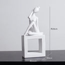 Abstract Figures Sculpture Modern Minimalism Decor Room Crafts GobekUsa Aesthetics