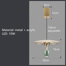 GobekUsa LED Acrylic Pendant Lights for Dining Room, Bar, and Bedside