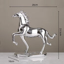 GobekUsa Lucky Horse Resin Home Decoration Sculpture