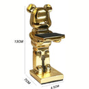 GobekUsa Bear Statue Watch Rack: Smart Watch Display & Storage Stand