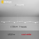 GobekUsa LED Wave Pendant Light for Office Dining Living Room Decor