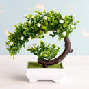 GobekUsa Artificial Bonsai Tree Potted Plant for Home, Hotel & Garden Decor