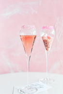GobekUsa Crystal Champagne Flutes Set - Elegant Hand Blown Glassware for Celebrations