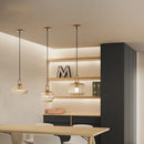 GobekUsa Japanese Glass Pendant Light: Modern Nordic LED Hanging Lamp for Bedroom Home Décor