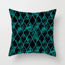 GobekUsa Leaf Feather Cushion Covers Geometric Heart Print Pillowcase Home Decor