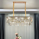 GobekUsa Crystal LED Chandelier for Living Room, Dining & Bedroom - High-end Luxury Lighting