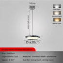 GobekUsa Circular Dining Pendant Chandelier LED Light for Kitchen, Living Room & Bedroom