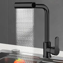 GobekUsa Brushed Stainless Steel Kitchen Faucet with Rotation Stream Sprayer Head