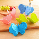 GobekUsa Butterfly Silicone Insulation Plate Clamp Kitchen Tool