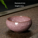 GobekUsa Ice Cracking Ceramic Tea Cup Espresso Coffee Kung Fu Teacup Cute Cup