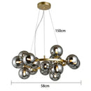 GobekUsa Glass Ball LED Pendant Lights for Home Decor and Luminaires