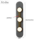 GobekUsa Glass Wall Lamp for Home Bedroom Staircase Decor