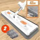 GobekUsa Easy Spin Mop with Long Handle for Hands-Free Floor Cleaning
