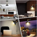 GobekUsa Industrial Black Wall Lamp Sconce for Living Room Bedroom Restaurant E27