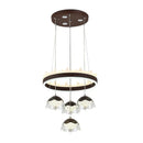 GobekUsa Elegant 4-Head LED Dining Table Chandelier