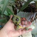 GobekUsa Crawling Turtle Sculpture Resin Decor for Garden, Yard, Balcony, Lawn