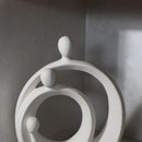GobekUsa Abstract Family Sculpture Set Geometric Home Decoration Ornaments