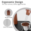 GobekUsa Espresso Stirrer - Wood Handled Tool for Professional Espresso Distribution