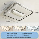 GobekUsa Crystal Bladeless Ceiling Fan Light Chandelier LED Silent Electric Ventilator