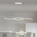 GobekUsa LED Pendant Chandelier: Modern Nordic Strip Light for Dining, Kitchen, Office, Coffee Room