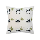 GobekUsa Abstract Embroidery Cushion Cover 45*45 Soft Velvet Pillowcase for Sofa Home