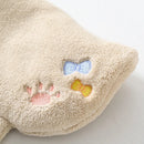 GobekUsa Cartoon Cat Kitchen Cleaning Towel: Absorbent Microfiber with Hanging Loop