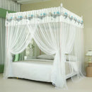 GobekUsa Large Space Mosquito Net with Bracket. Encrypt Mesh, Insect-Proof Bed Curtain for Household.