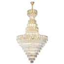 GobekUsa Elegant Crystal Chandelier for Luxury Living Room Decor