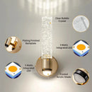 GobekUsa Bubble Crystal LED Wall Sconces for Home Indoor Decor