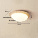 GobekUsa LED Ceiling Lights Modern Nordic White Stone Plafond Lamp
