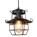 Vintage Industrial Metal Pendant Light