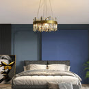 GobekUsa Crystal Ceiling Chandelier LED Hanging Lamps for Living Room Luxe Décor