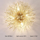 GobekUsa Crystal LED Wall Light Sconces for Living Room Bedroom, Modern Interior Wall Lamp