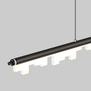 GobekUsa LED Hanging Lamps Strip: Modern Art Designer Pendant Lights for Home Decor
