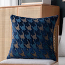 GobekUsa Houndstooth Luxury Pillow Cover 45x45cm - High-end Decorative Sofa Cushion Case