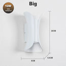 GobekUsa LED Waterproof Wall Lamp 10W Modern Luxury Indoor Outdoor Sconce Light