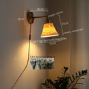 GobekUsa Ceramic LED Wall Sconce Pull Chain Switch for Dining Bedroom Bathroom Mirror