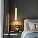 GobekUsa Gold Modern LED Bedroom Spotlight Chandelier