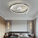GobekUsa Ceiling Fan Light with Invisible Blades, Remote Control, Modern Design, Silent Operation